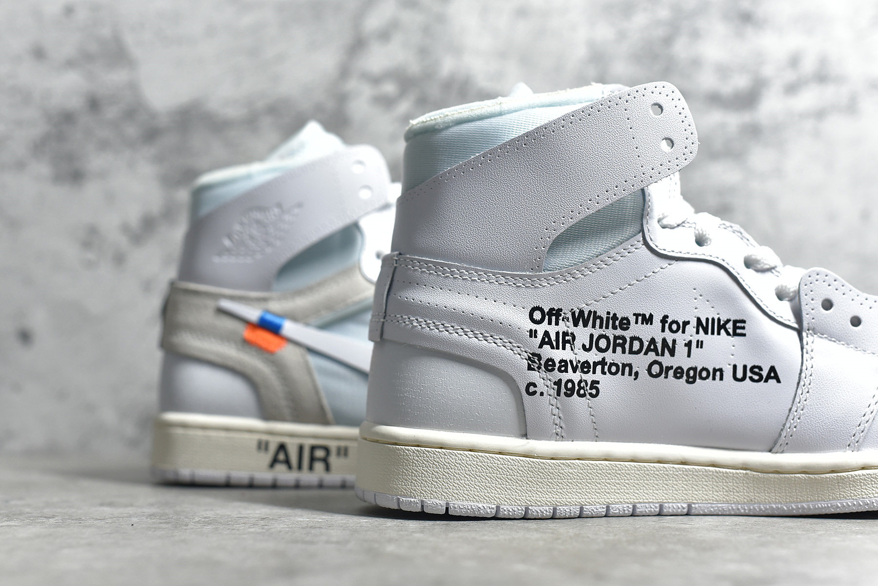 Jordan 1 Retro High Off-White 'White'