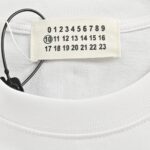 MM6 Numbers Rhinestone Logo T-Shirt