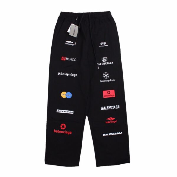 Multiple Logos Pants