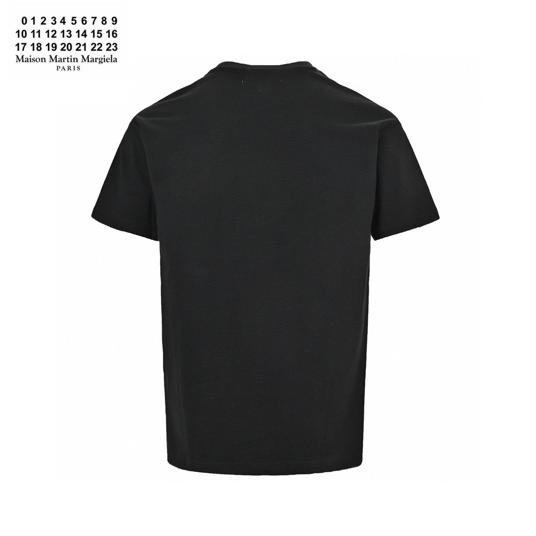 MM6 Numbers Rhinestone Logo T-Shirt