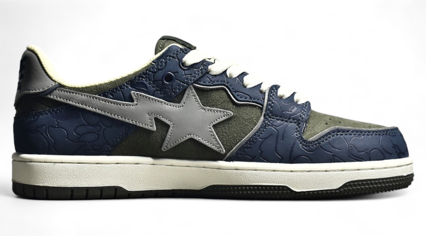 BAPE SK8 Sta Low - army green