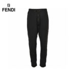 Heat-Seal Logo Casual Sports Pants