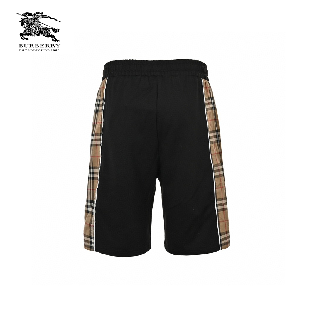 Embroidery Warhorse Logo Side Joint Plaid Short