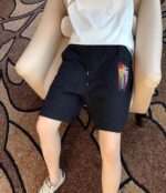 22SS Colorful Embroidery Logo Short