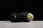 Lanvin Curb Black Gum Shoes Multicolor Color