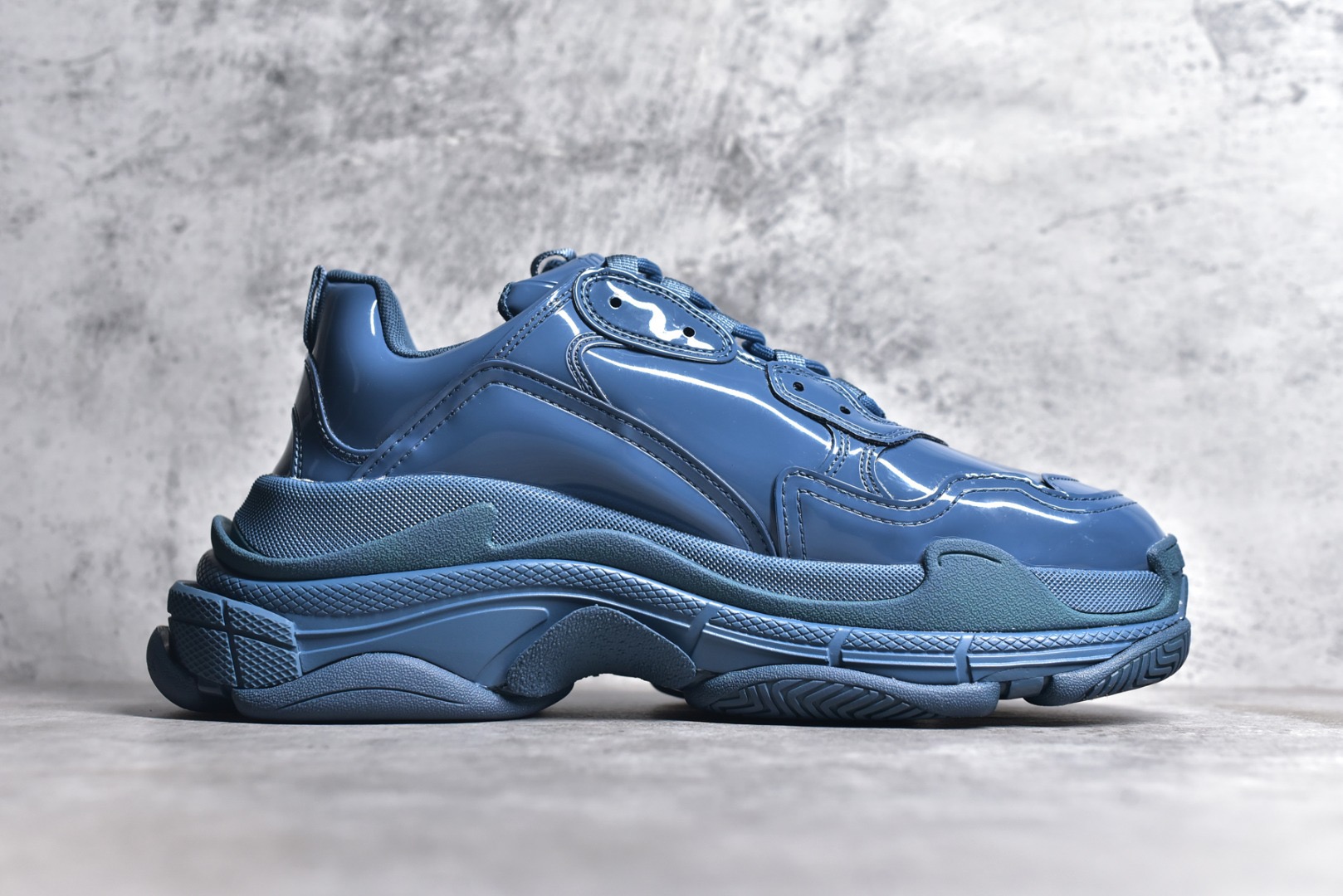 Balenciaga Triple S In light Blue rubber