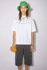 MM6 Numbers Rhinestone Logo T-Shirt