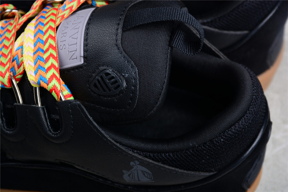 Lanvin ‘Curb’ Sneakers Black & Multicolor