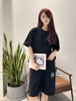23SS Clover Embroidery Logo Short