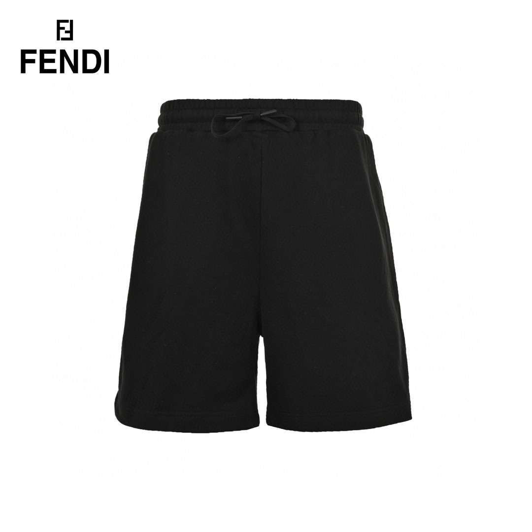 Classic Side Double F Logo Braid Short