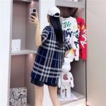24ss Plaid Knit T-Shirt