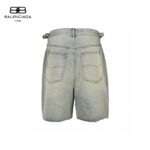 24ss Bottom Tassels Denim Short