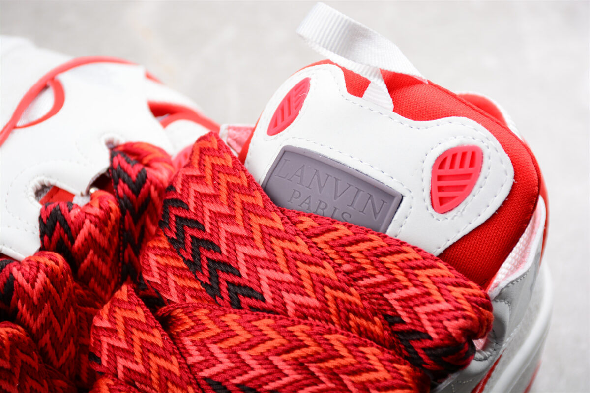 Lanvin Curb Sneaker Red/White