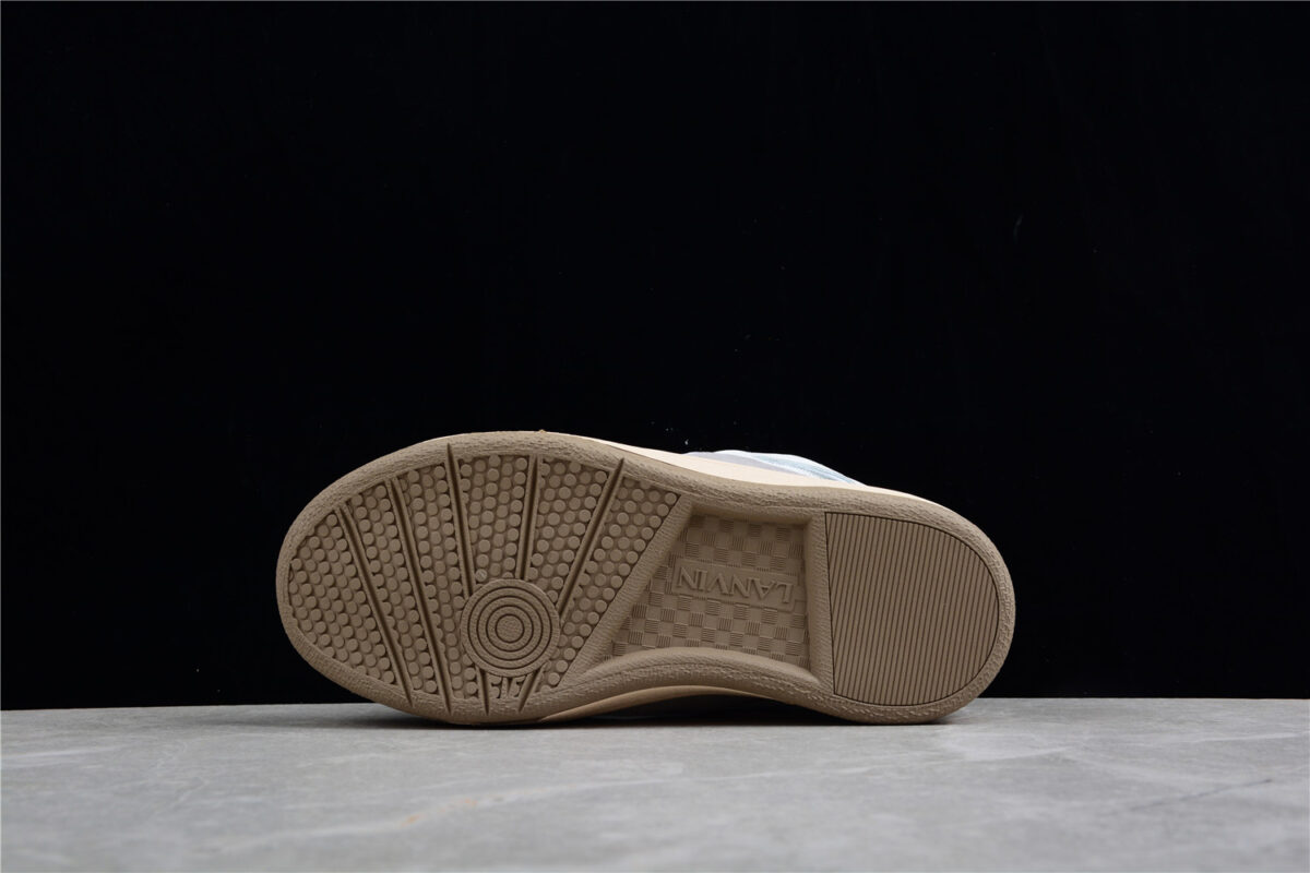 Lanvin Curb Leather Sneakers