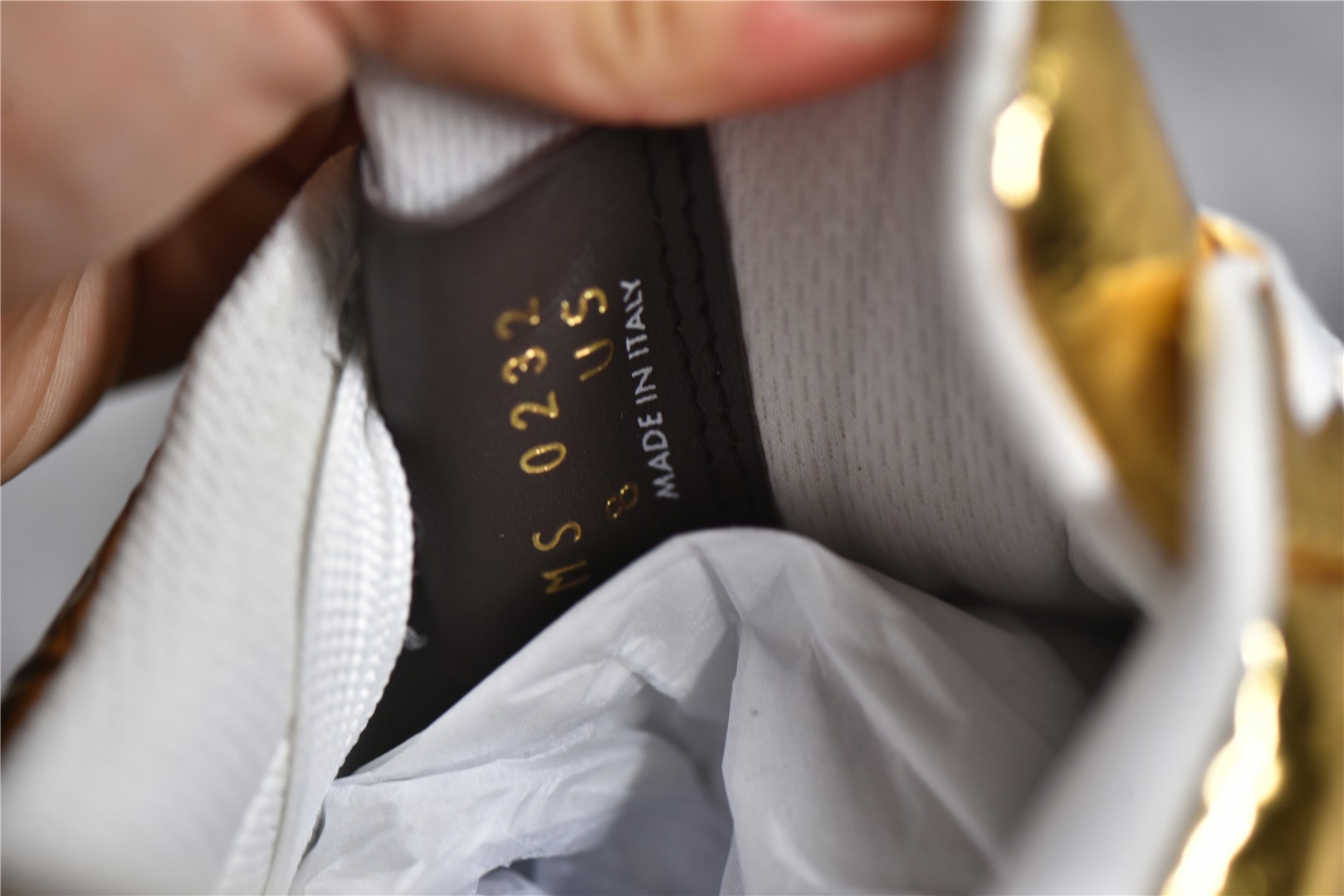 Air Force 1 Metallic Gold