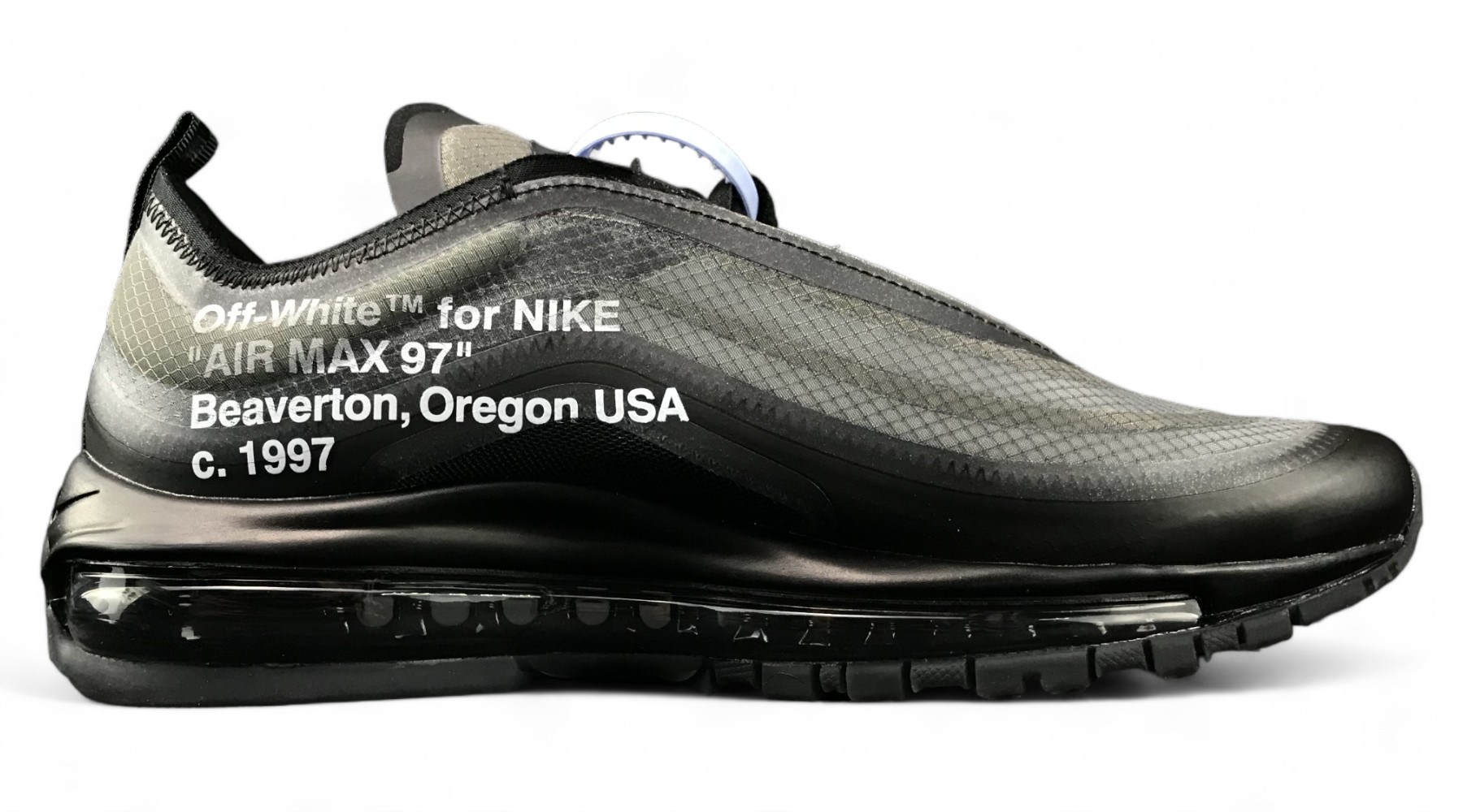 Air Max 97 x OW Black Nero
