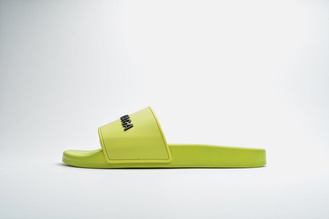 Balenciaga Logo Pool Slides 2020ss