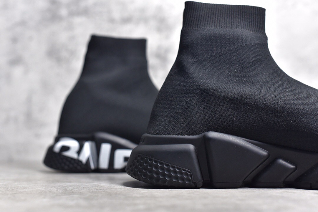 Balenciaga Speed Sneaker Black White