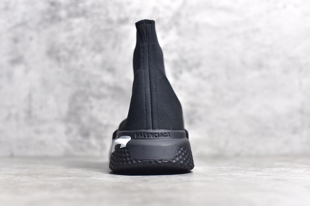 Balenciaga Speed Sneaker Black White