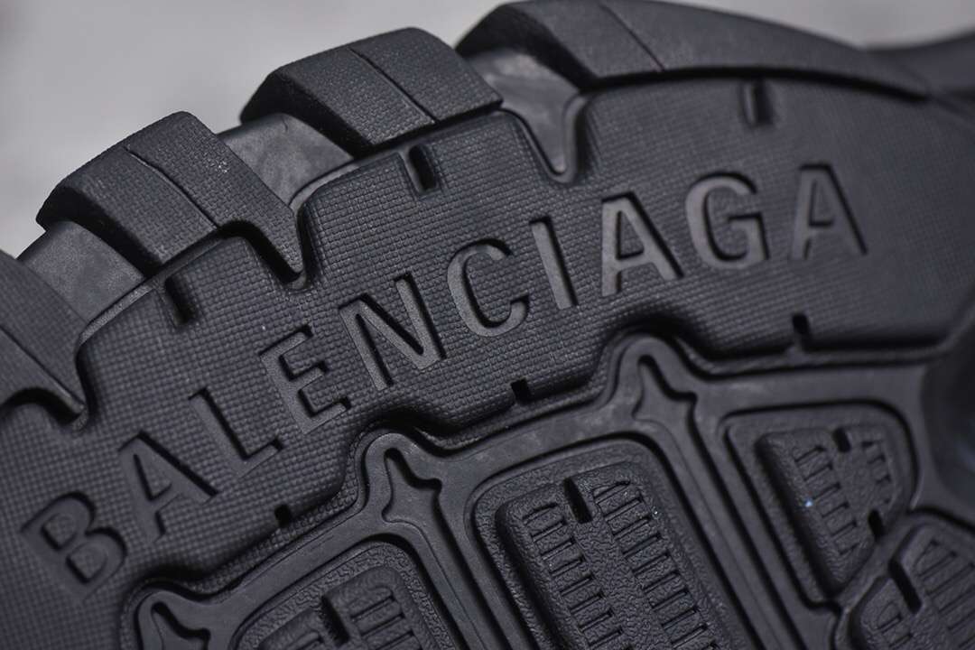 Balenciaga Track Sandals Black