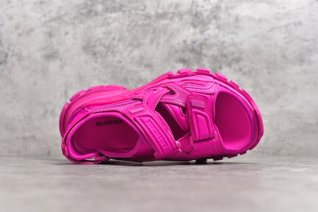 Balenciaga Track Sandals Pink