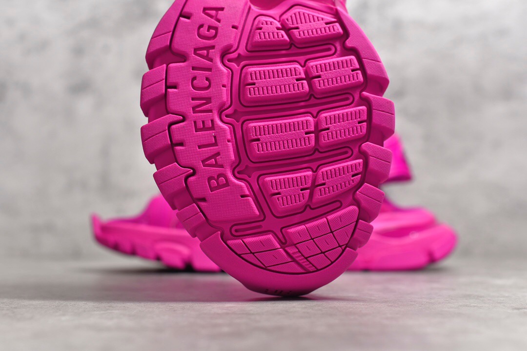 Balenciaga Track Sandals Pink