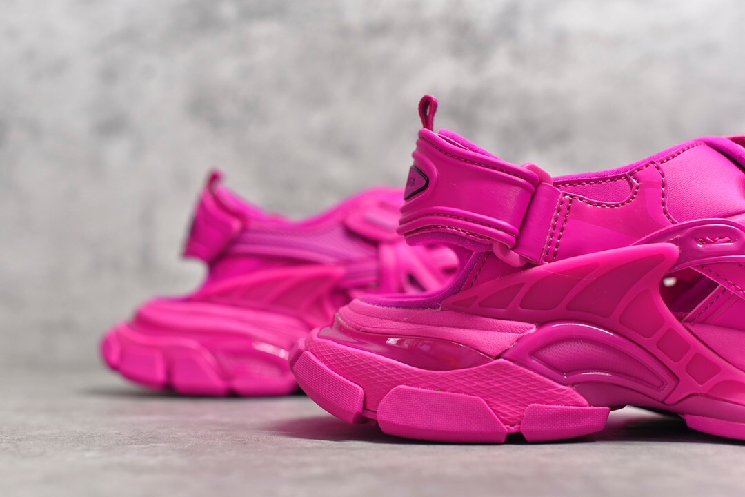 Balenciaga Track Sandals Pink