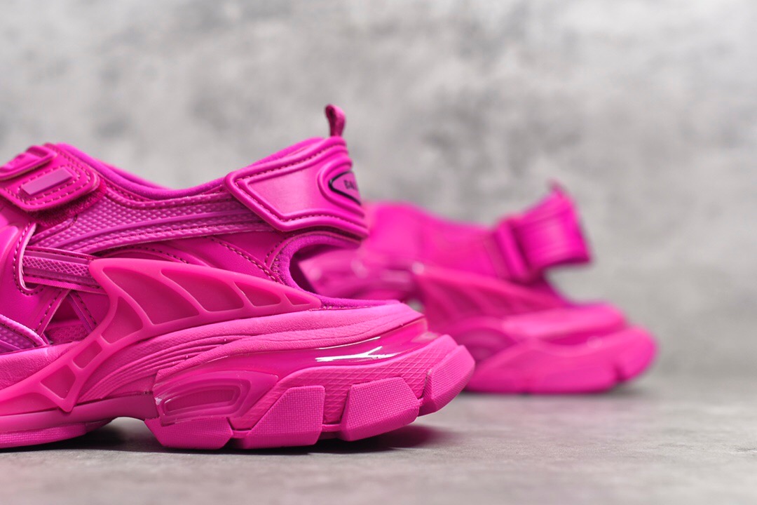 Balenciaga Track Sandals Pink