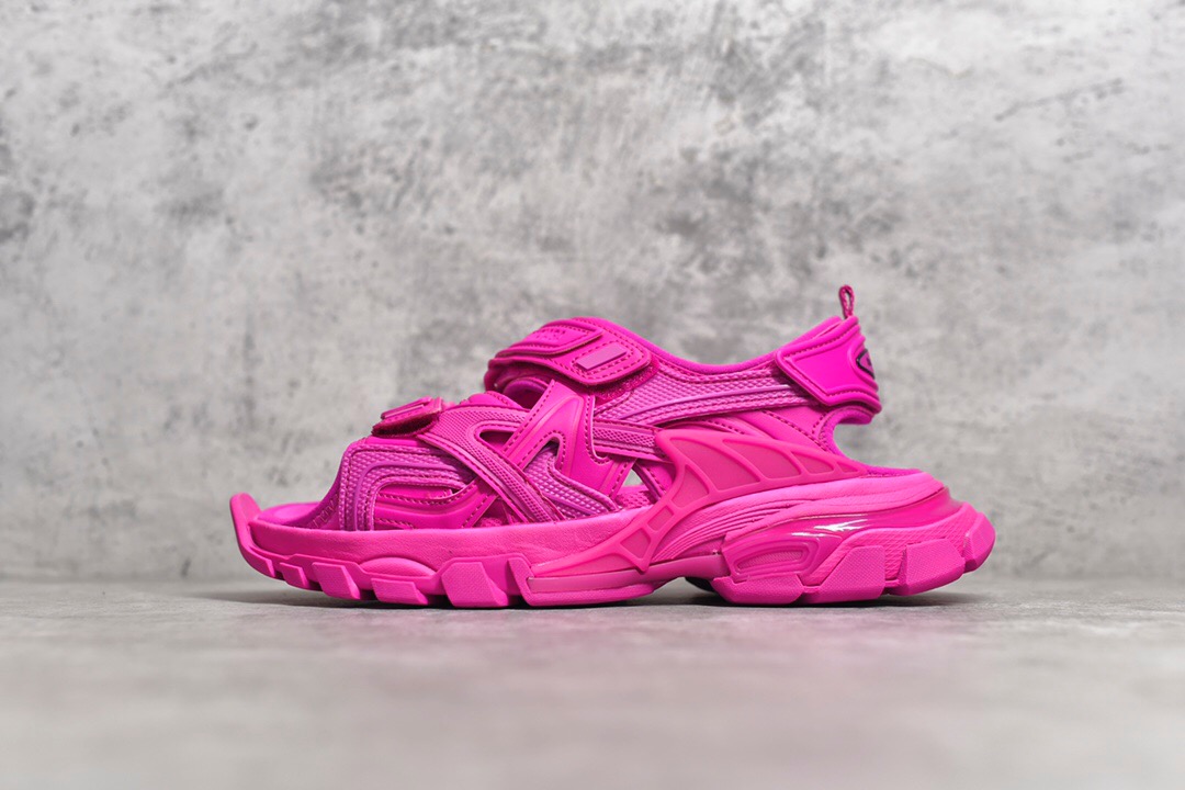 Balenciaga Track Sandals Pink