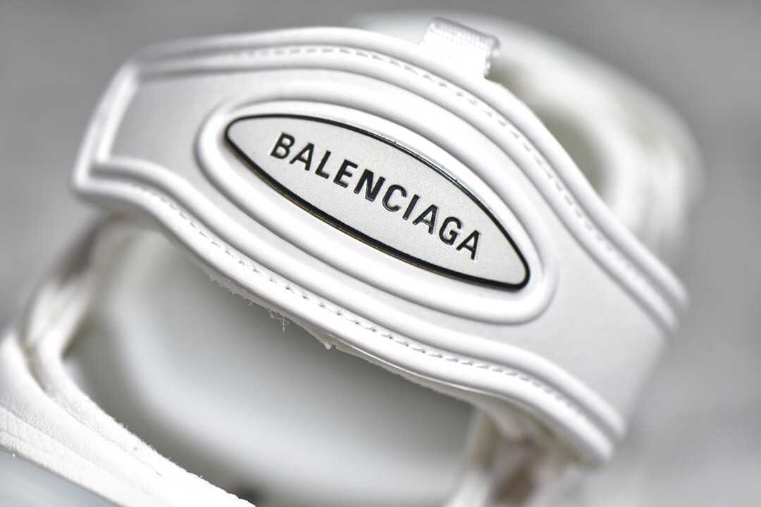 Balenciaga Track Sandals White