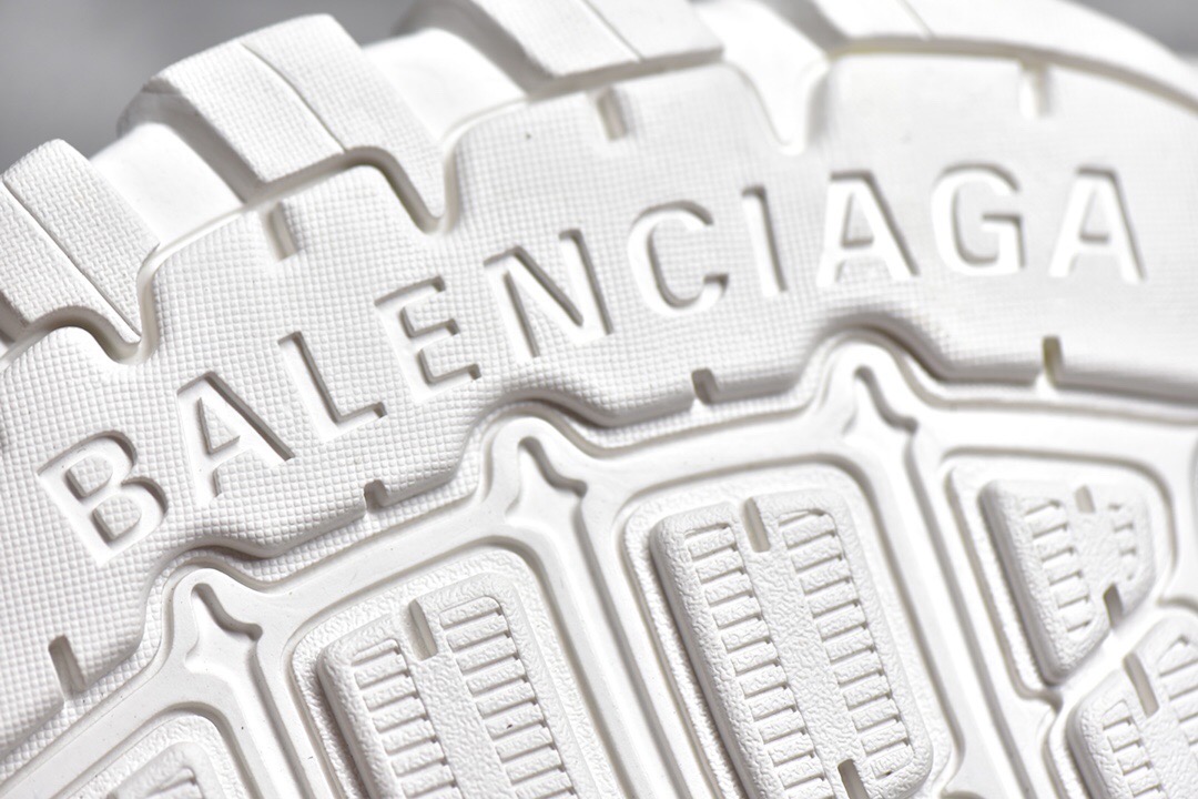 Balenciaga Track Sandals White