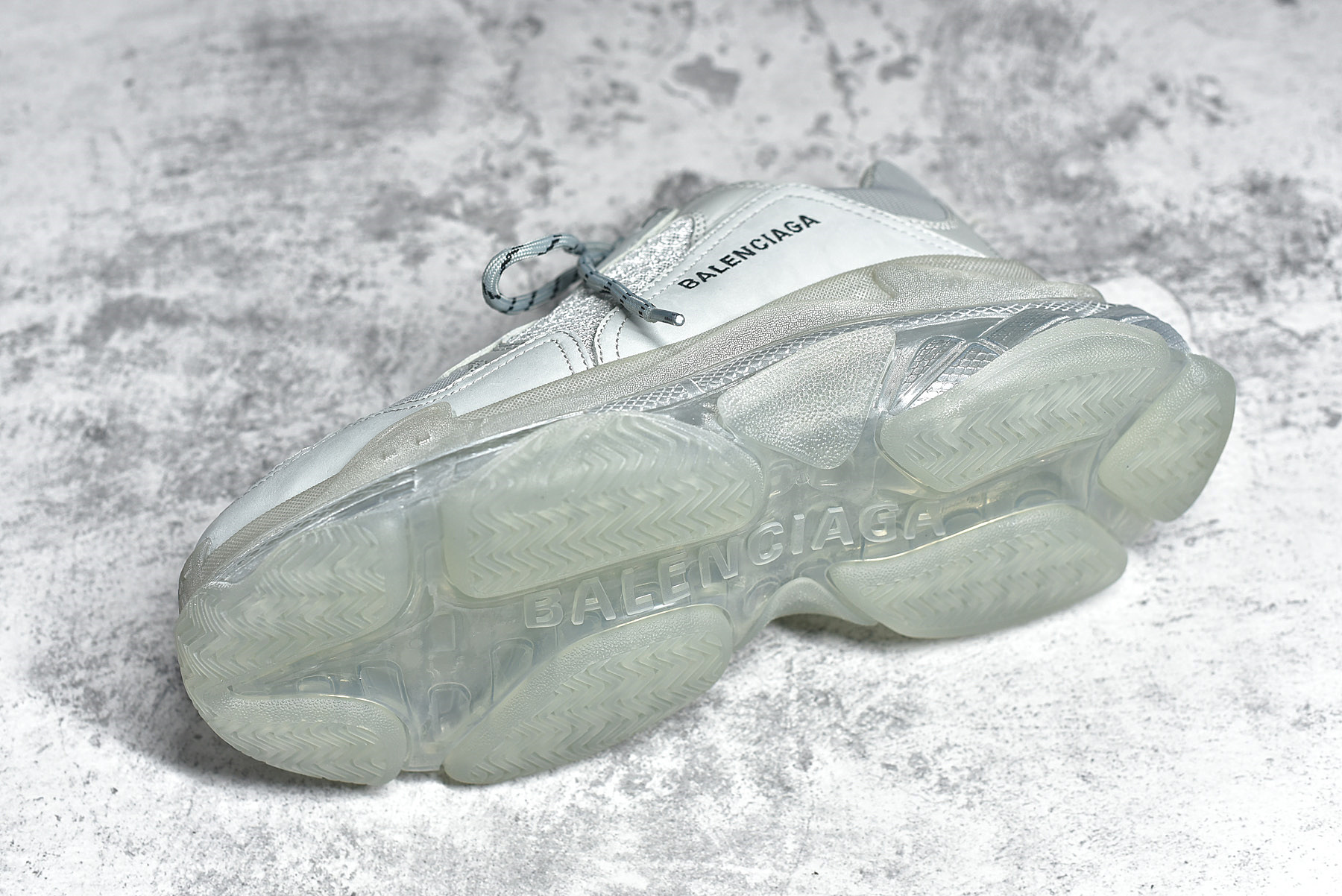 Balenciaga Triple S Clear Sole Grey