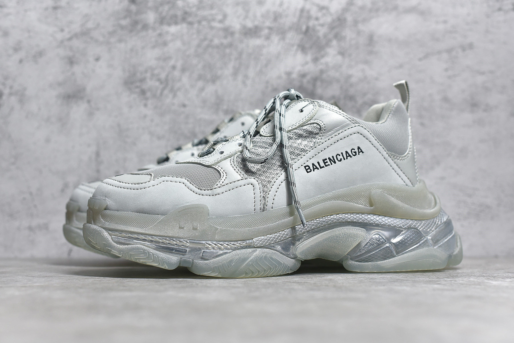 Balenciaga Triple S Clear Sole Grey