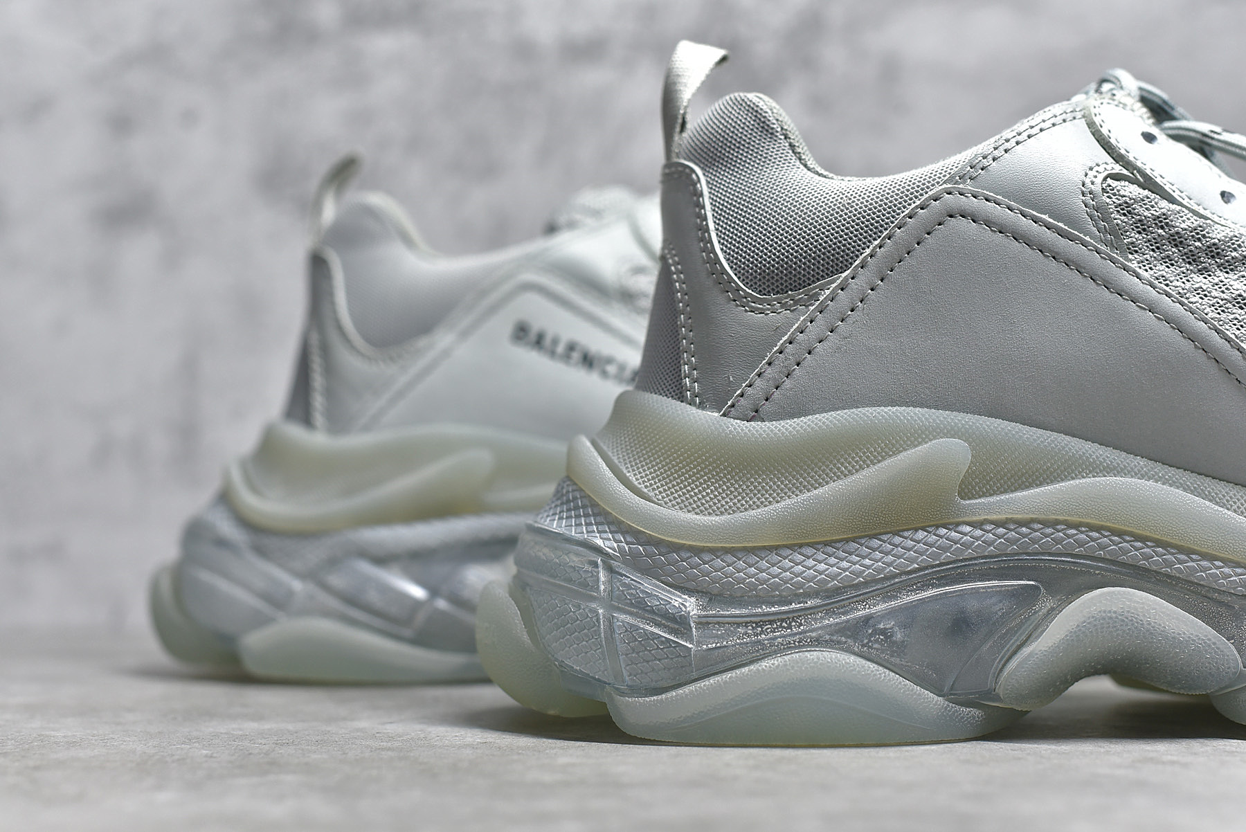 Balenciaga Triple S Clear Sole Grey