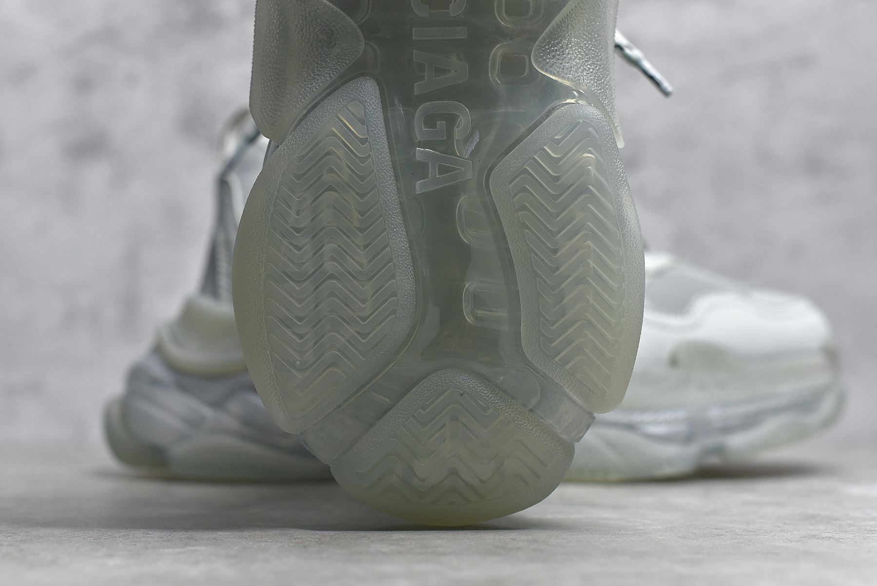 Balenciaga Triple S Clear Sole Grey