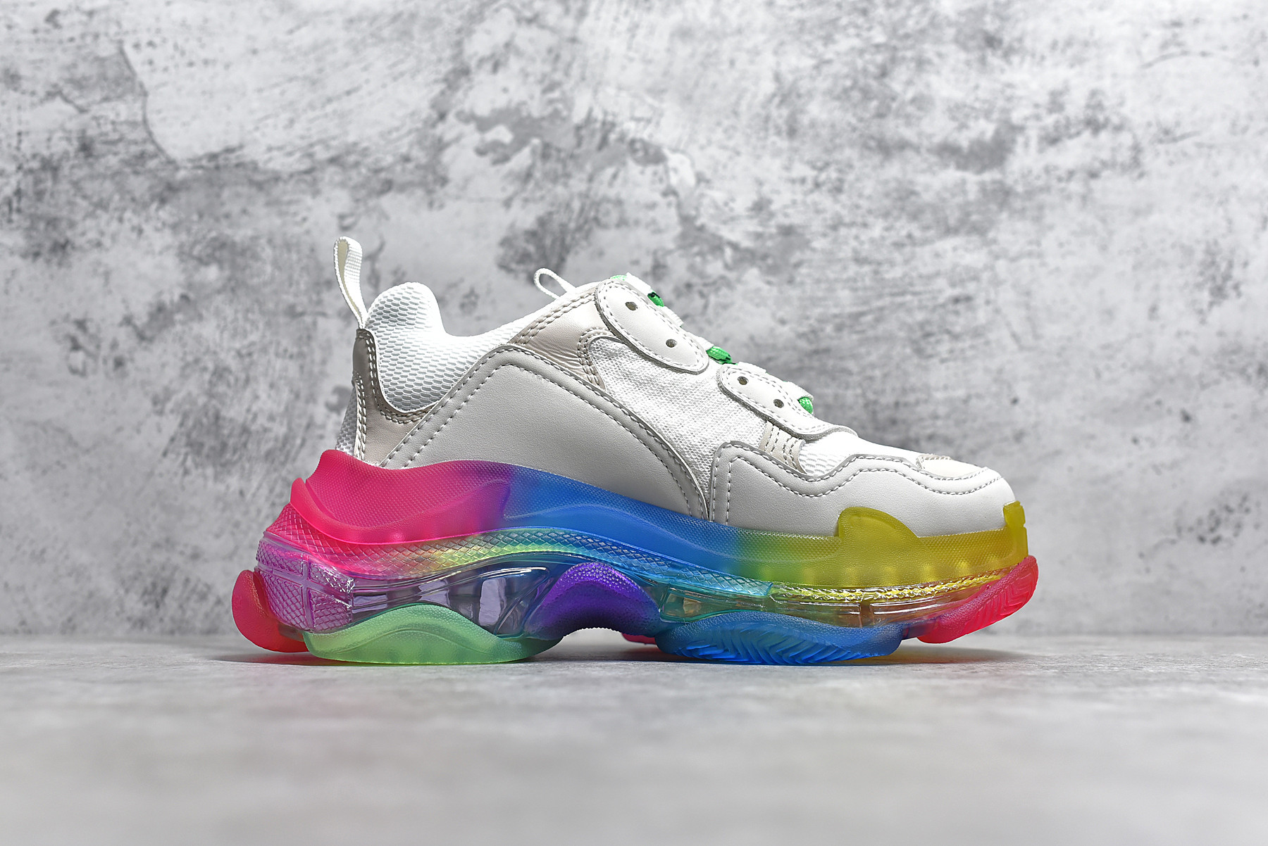 Balenciaga Triple S Clear Sole Rainbow