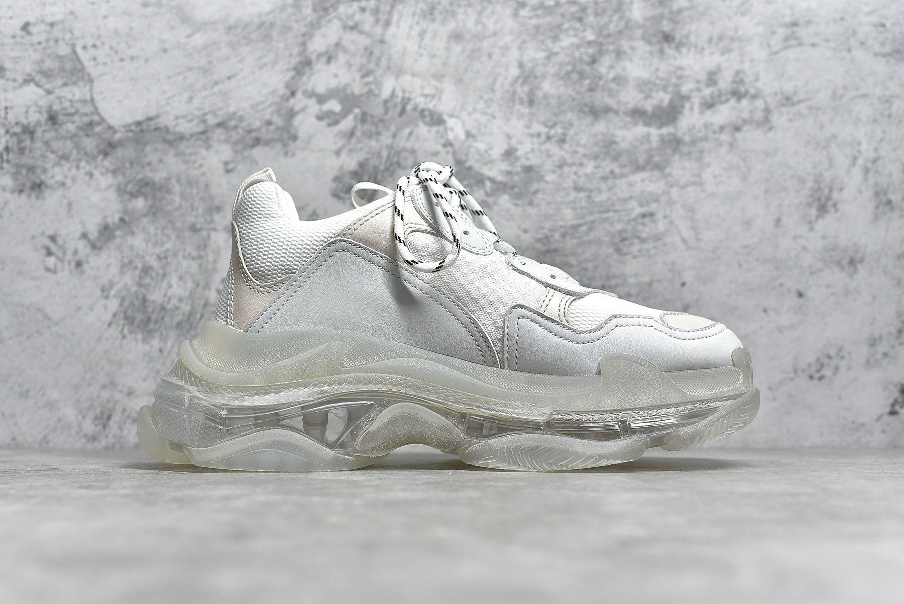 Balenciaga Triple S Clear Sole White
