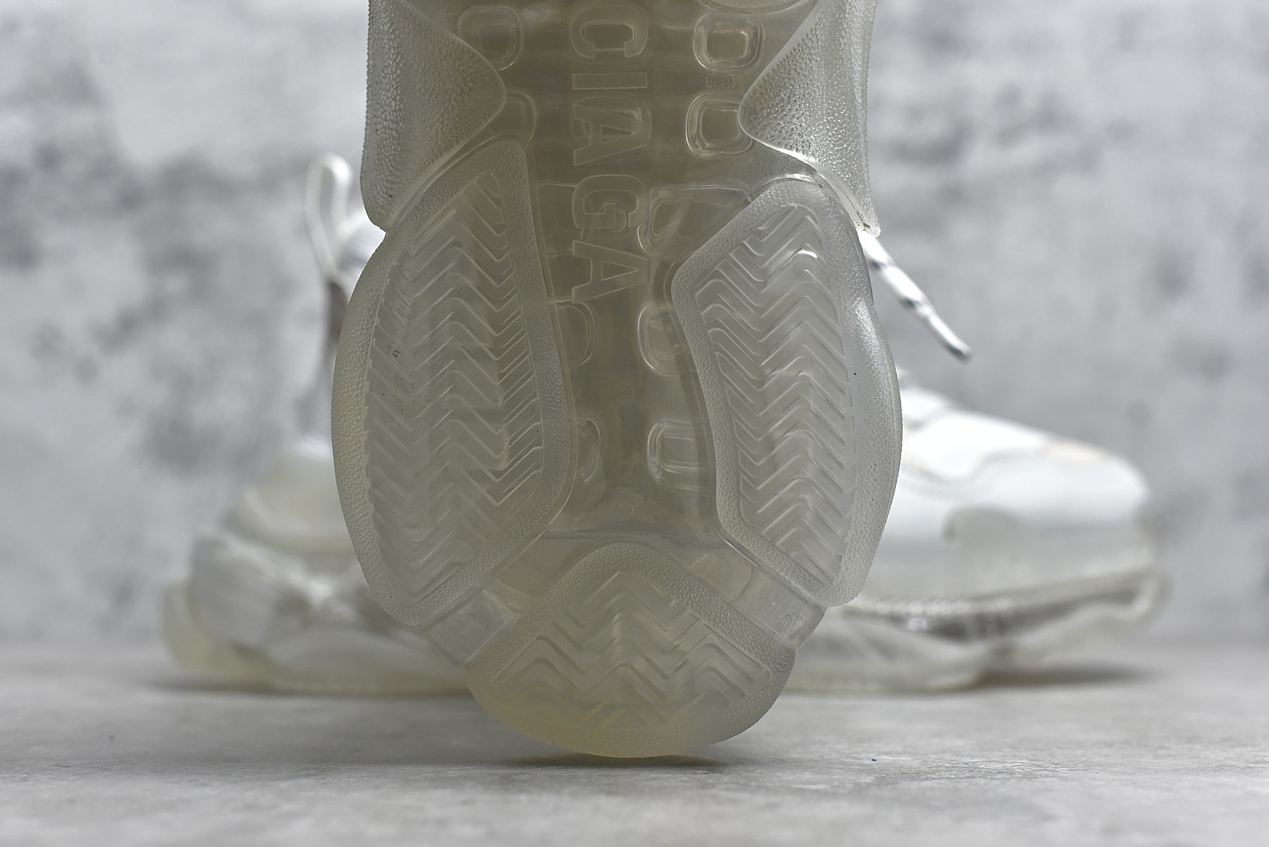 Balenciaga Triple S Clear Sole White