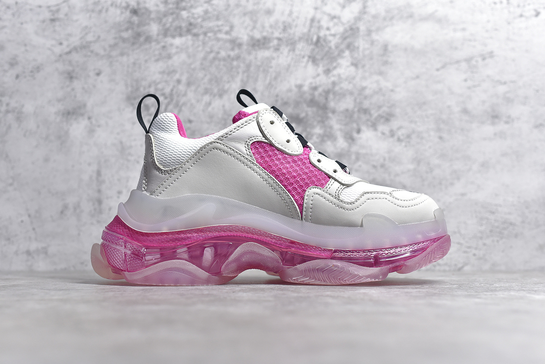 Balenciaga Triple S Clear Sole WhitePink