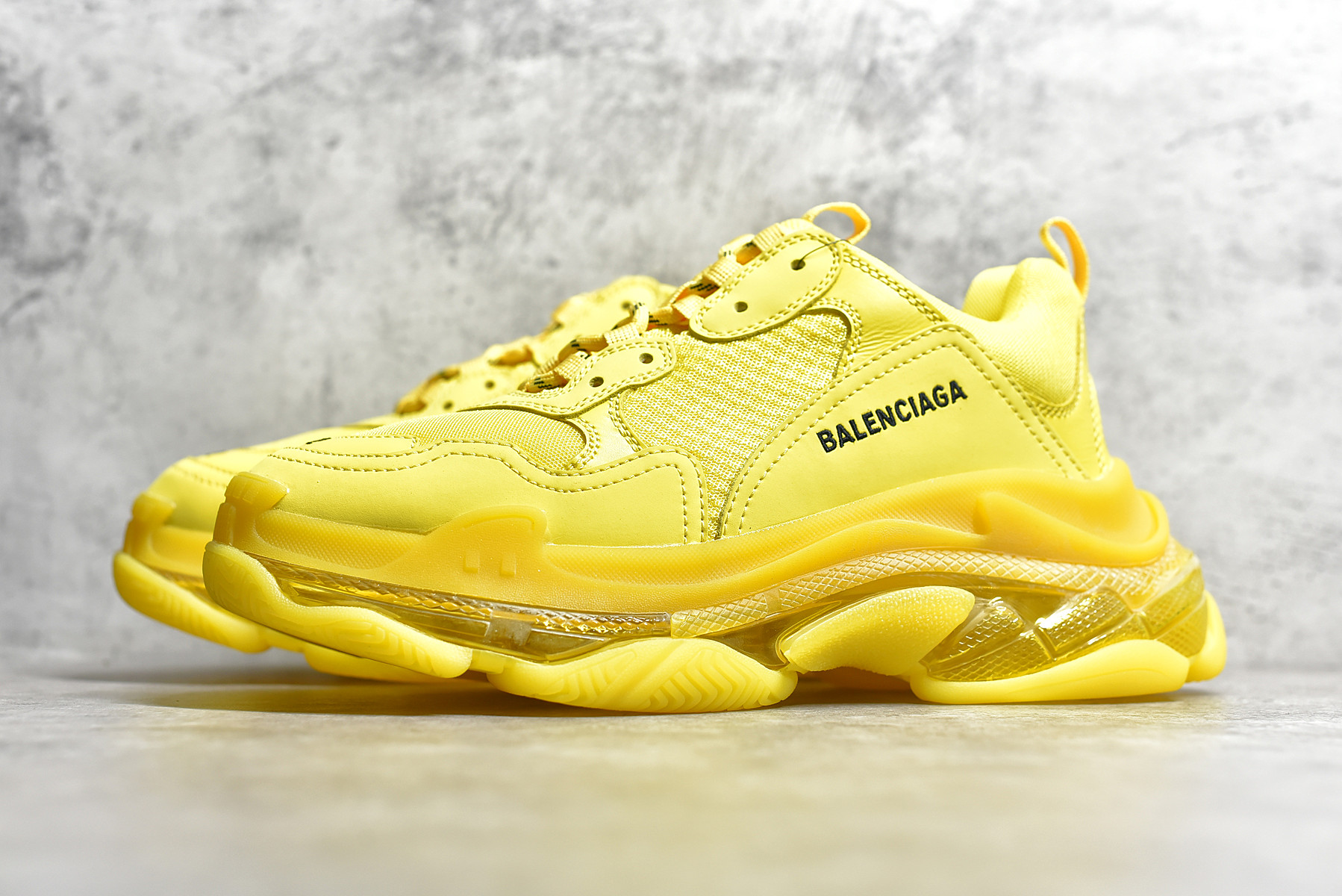 Balenciaga Triple S Clear Sole Yellow