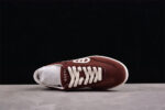 Gucci Burgundy Suede Mesh Sneakers