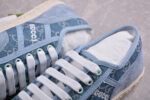 Gucci GG Canvas Blue Suede Sneaker