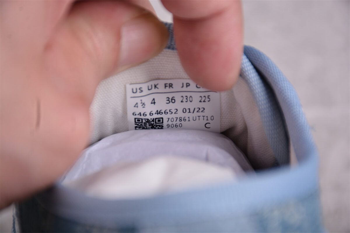 Gucci GG Canvas Blue Suede Sneaker