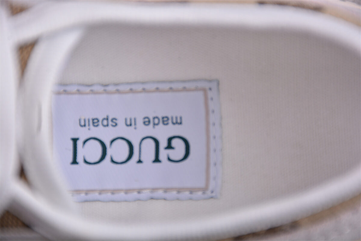 Gucci GG Canvas Light Grey Suede Sneaker