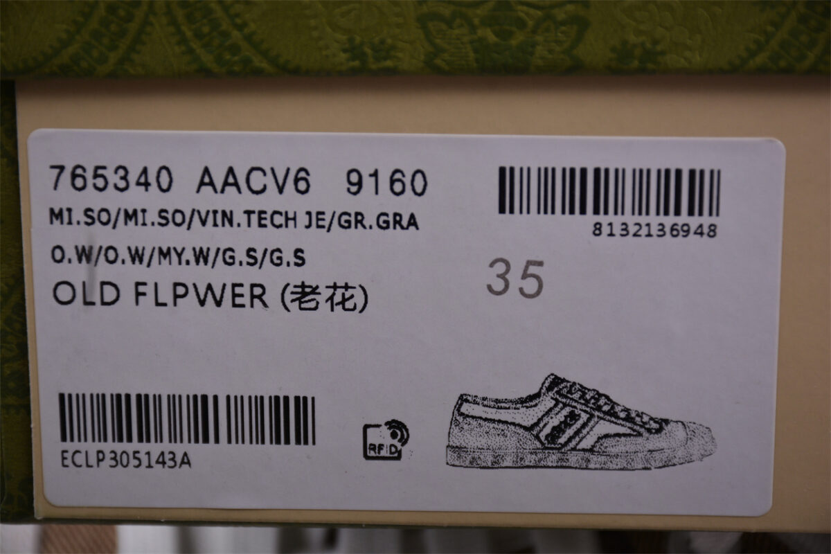 Gucci GG Canvas Light Grey Suede Sneaker