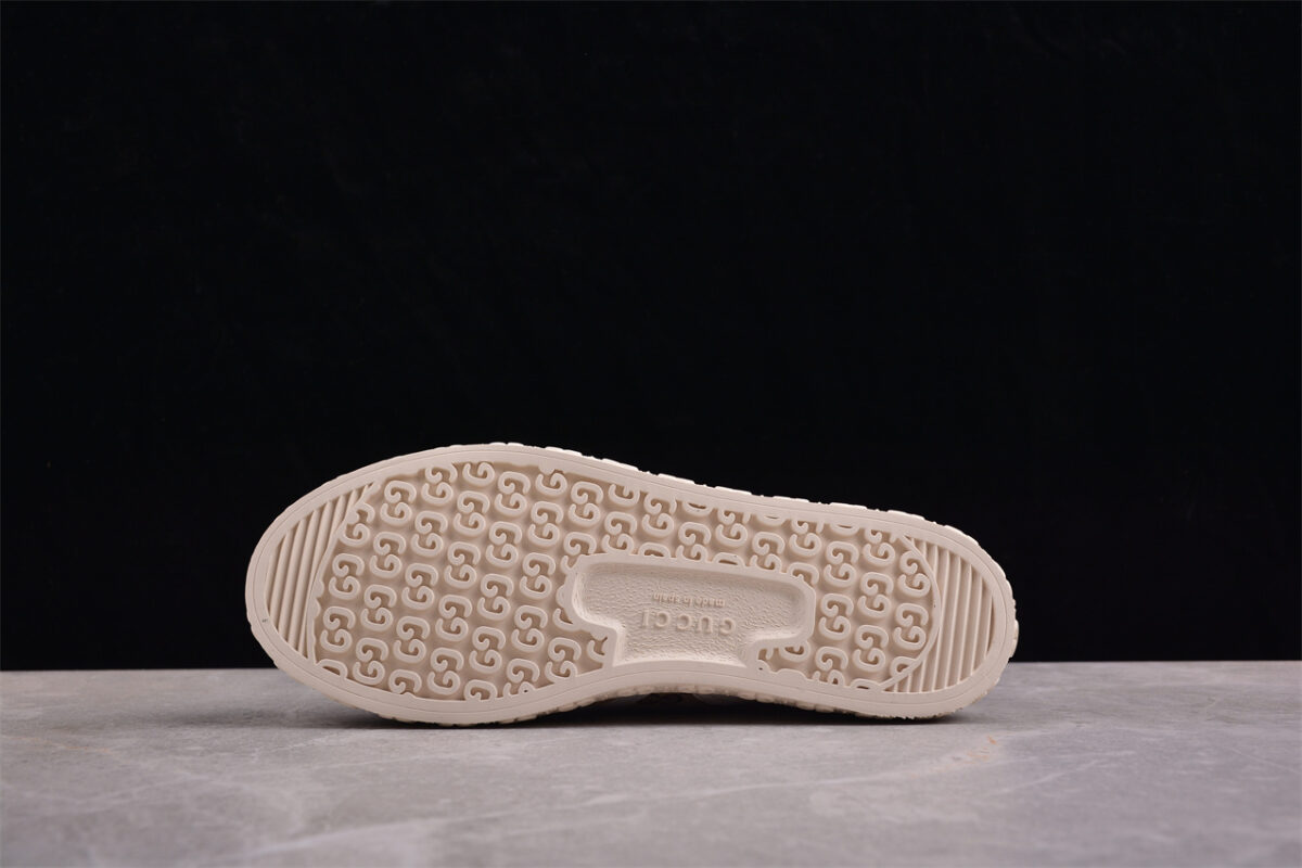 Gucci GG Canvas Light Grey Suede Sneaker