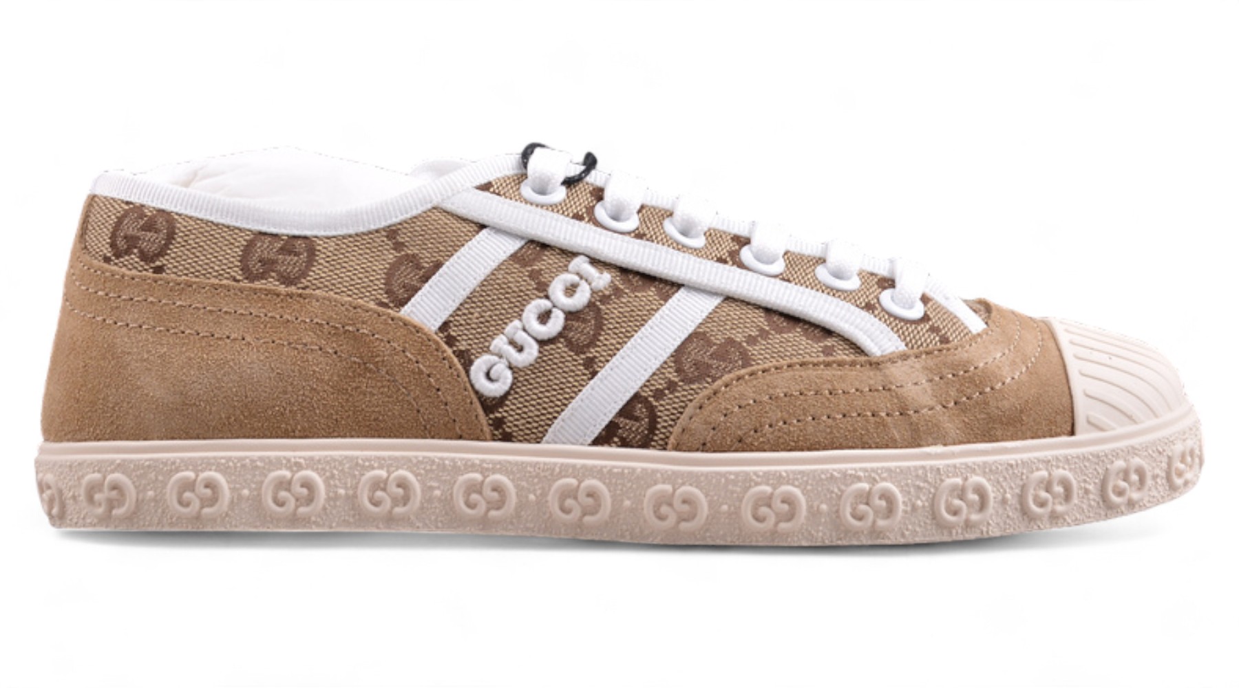 Gucci GG Canvas Suede Sneaker