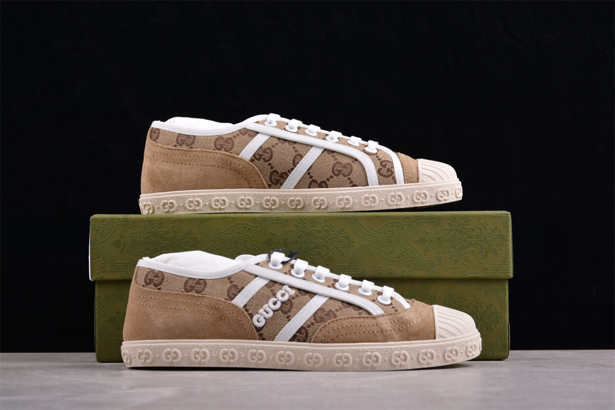 Gucci GG Canvas Suede Sneaker