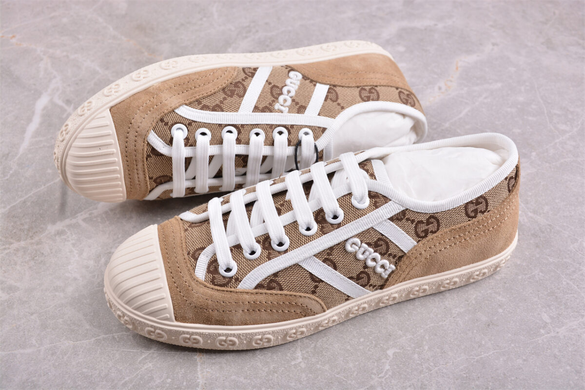 Gucci GG Canvas Suede Sneaker