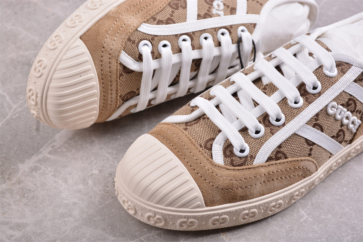 Gucci GG Canvas Suede Sneaker